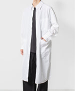 画像をギャラリービューアに読み込む, VEIN ヴェインの140/2 GIZA BROAD LONG SHIRT - WHITEの公式通販サイトsession福岡セレクトショップ
