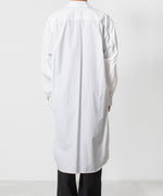 画像をギャラリービューアに読み込む, VEIN ヴェインの140/2 GIZA BROAD LONG SHIRT - WHITEの公式通販サイトsession福岡セレクトショップ
