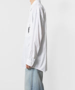 画像をギャラリービューアに読み込む, VEIN ヴェインの140/2 GIZA BROAD L/S SHIRT - WHITEの公式通販サイトsession福岡セレクトショップ
