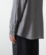 画像をギャラリービューアに読み込む, ATTACHMENT アタッチメントのLY/SI LAWN PATCH POCKET OPEN COLLAR L/S SHIRT - D.GRAYの公式通販サイトsession福岡セレクトショップ
