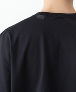 画像をギャラリービューアに読み込む, ATTACHMENT アタッチメントの30//2 SUVIN JERSEY PRINT TEE - BLACKの公式通販サイトsession福岡セレクトショップ
