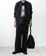 画像をギャラリービューアに読み込む, ATTACHMENT アタッチメントの30//2 SUVIN JERSEY PRINT TEE - BLACKの公式通販サイトsession福岡セレクトショップ
