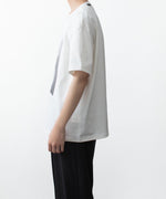 画像をギャラリービューアに読み込む, ATTACHMENT アタッチメントの30//2 SUVIN JERSEY PRINT TEE - WHITEの公式通販サイトsession福岡セレクトショップ
