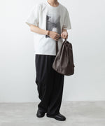 画像をギャラリービューアに読み込む, ATTACHMENT アタッチメントの30//2 SUVIN JERSEY PRINT TEE - WHITEの公式通販サイトsession福岡セレクトショップ
