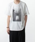 画像をギャラリービューアに読み込む, ATTACHMENT アタッチメントの30//2 SUVIN JERSEY PRINT TEE - WHITEの公式通販サイトsession福岡セレクトショップ
