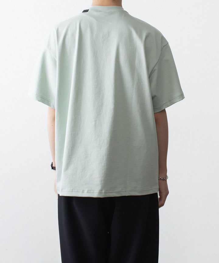 ATTACHMENT アタッチメントの30//2 SUVIN JERSEY EMBROIDERY TEE - L.GREENの公式通販サイトsession福岡セレクトショップ