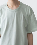 画像をギャラリービューアに読み込む, ATTACHMENT アタッチメントの30//2 SUVIN JERSEY EMBROIDERY TEE - L.GREENの公式通販サイトsession福岡セレクトショップ
