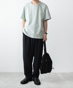 画像をギャラリービューアに読み込む, ATTACHMENT アタッチメントの30//2 SUVIN JERSEY EMBROIDERY TEE - L.GREENの公式通販サイトsession福岡セレクトショップ
