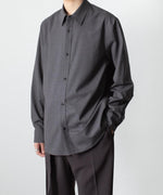 画像をギャラリービューアに読み込む, ATTACHMENT アタッチメントのWO/TA STRETCH TRO L/S SHIRT - D.GRAYの公式通販サイトsession福岡セレクトショップ
