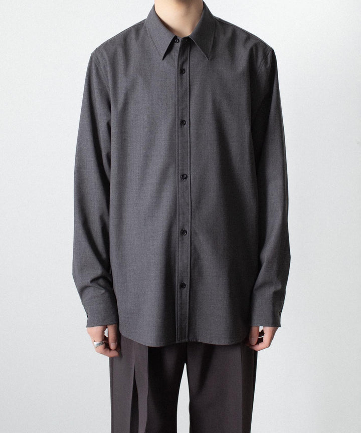 ATTACHMENT アタッチメントのWO/TA STRETCH TRO L/S SHIRT - D.GRAYの公式通販サイトsession福岡セレクトショップ