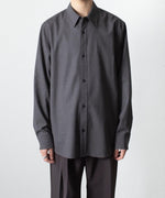 画像をギャラリービューアに読み込む, ATTACHMENT アタッチメントのWO/TA STRETCH TRO L/S SHIRT - D.GRAYの公式通販サイトsession福岡セレクトショップ
