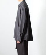 画像をギャラリービューアに読み込む, ATTACHMENT アタッチメントのWO/TA STRETCH TRO L/S SHIRT - D.GRAYの公式通販サイトsession福岡セレクトショップ
