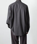 画像をギャラリービューアに読み込む, ATTACHMENT アタッチメントのWO/TA STRETCH TRO L/S SHIRT - D.GRAYの公式通販サイトsession福岡セレクトショップ
