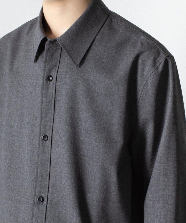 ATTACHMENT アタッチメントのWO/TA STRETCH TRO L/S SHIRT - D.GRAYの公式通販サイトsession福岡セレクトショップ