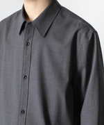 画像をギャラリービューアに読み込む, ATTACHMENT アタッチメントのWO/TA STRETCH TRO L/S SHIRT - D.GRAYの公式通販サイトsession福岡セレクトショップ
