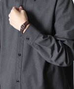 画像をギャラリービューアに読み込む, ATTACHMENT アタッチメントのWO/TA STRETCH TRO L/S SHIRT - D.GRAYの公式通販サイトsession福岡セレクトショップ
