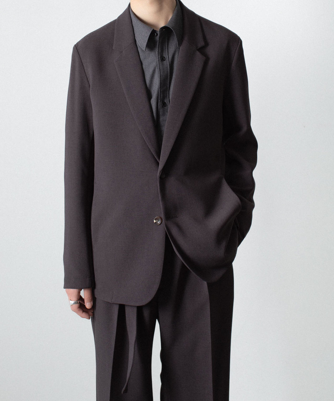 ATTACHMENT アタッチメントのPE STRETCH DOUBLE CLOTH 2B JKT - D.BROWNの公式通販サイトsession福岡セレクトショップ
