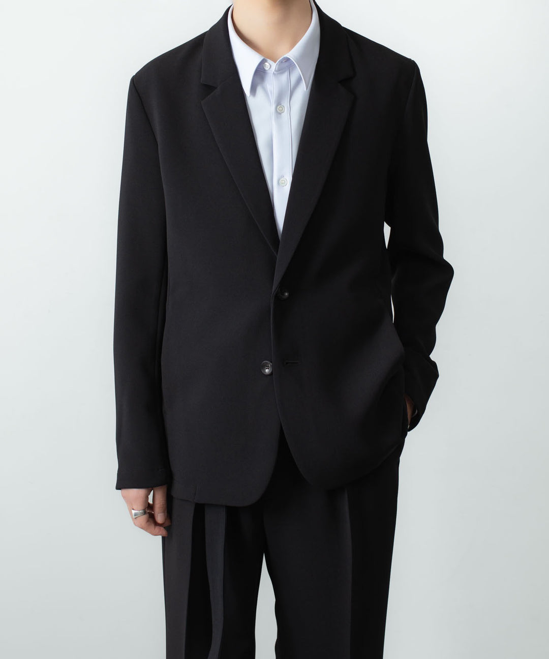ATTACHMENT アタッチメントのPE STRETCH DOUBLE CLOTH 2B JKT - BLACKの公式通販サイトsession福岡セレクトショップ