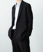 画像をギャラリービューアに読み込む, ATTACHMENT アタッチメントのPE STRETCH DOUBLE CLOTH 2B JKT - BLACKの公式通販サイトsession福岡セレクトショップ
