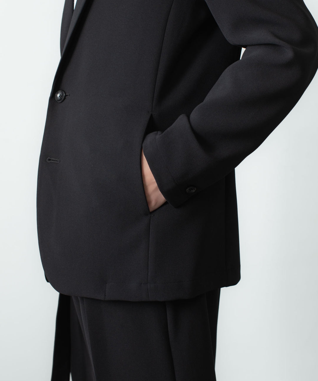 ATTACHMENT アタッチメントのPE STRETCH DOUBLE CLOTH 2B JKT - BLACKの公式通販サイトsession福岡セレクトショップ