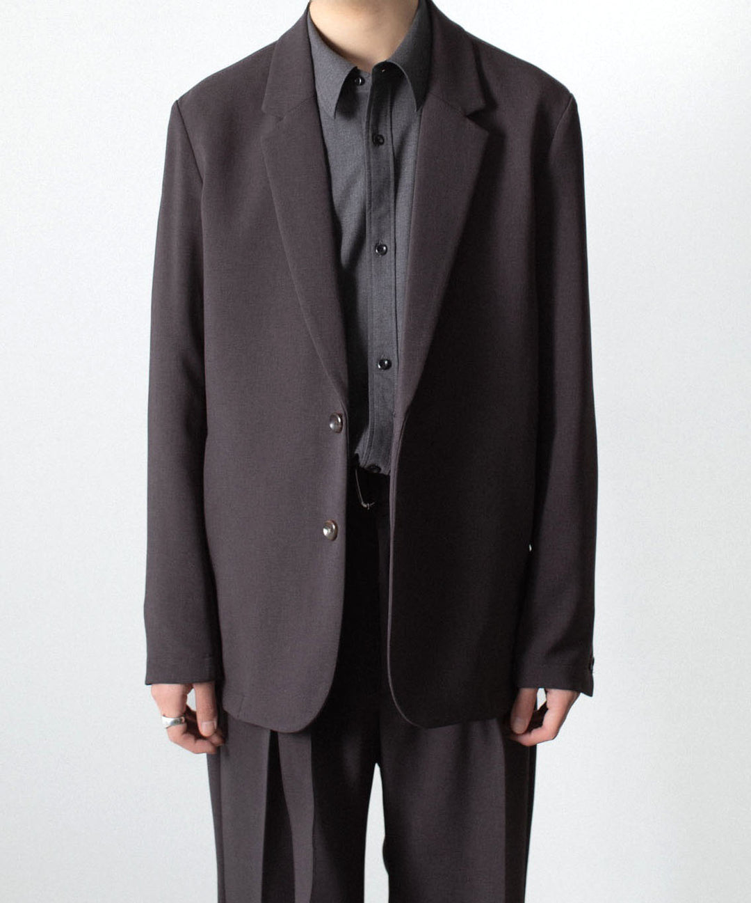 ATTACHMENT アタッチメントのPE STRETCH DOUBLE CLOTH 2B JKT - D.BROWNの公式通販サイトsession福岡セレクトショップ
