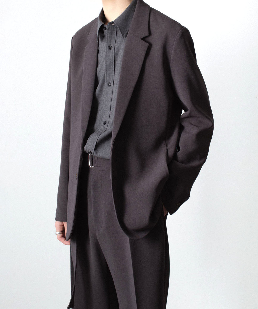 ATTACHMENT アタッチメントのPE STRETCH DOUBLE CLOTH 2B JKT - D.BROWNの公式通販サイトsession福岡セレクトショップ