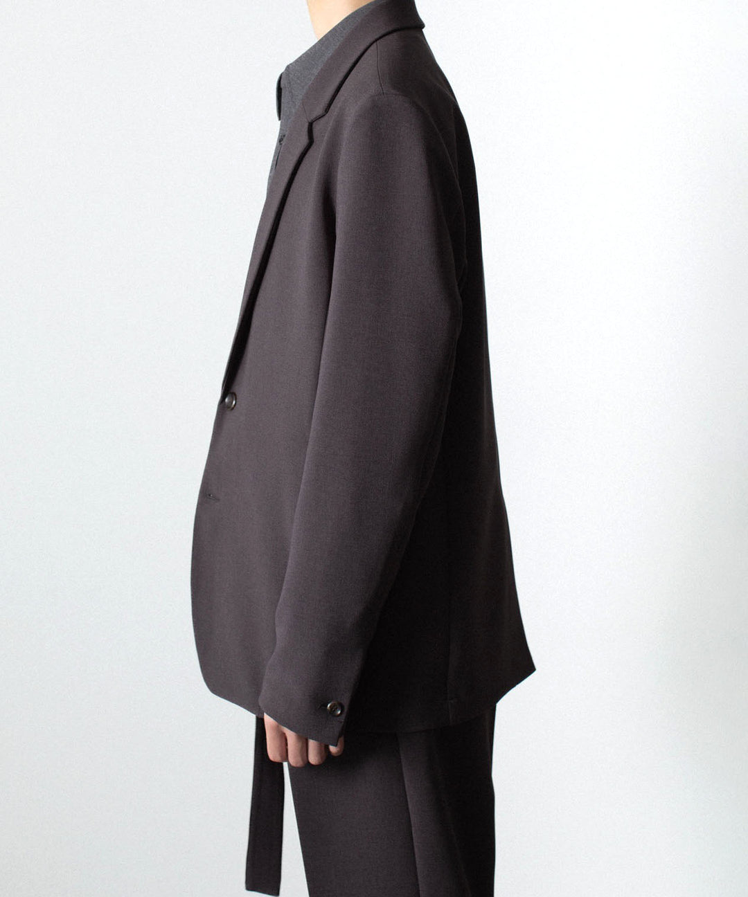 ATTACHMENT アタッチメントのPE STRETCH DOUBLE CLOTH 2B JKT - D.BROWNの公式通販サイトsession福岡セレクトショップ