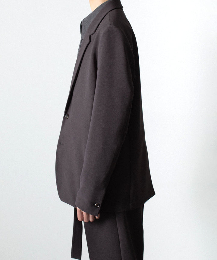 ATTACHMENT アタッチメントのPE STRETCH DOUBLE CLOTH 2B JKT - D.BROWNの公式通販サイトsession福岡セレクトショップ