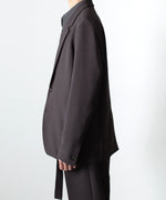 画像をギャラリービューアに読み込む, ATTACHMENT アタッチメントのPE STRETCH DOUBLE CLOTH 2B JKT - D.BROWNの公式通販サイトsession福岡セレクトショップ
