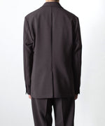 画像をギャラリービューアに読み込む, ATTACHMENT アタッチメントのPE STRETCH DOUBLE CLOTH 2B JKT - D.BROWNの公式通販サイトsession福岡セレクトショップ
