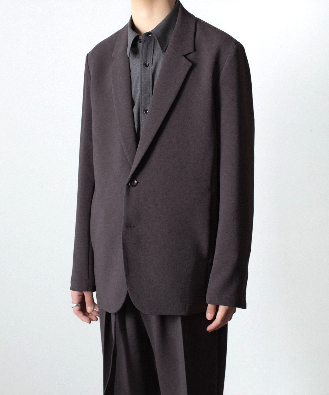 ATTACHMENT アタッチメントのPE STRETCH DOUBLE CLOTH 2B JKT - D.BROWNの公式通販サイトsession福岡セレクトショップ
