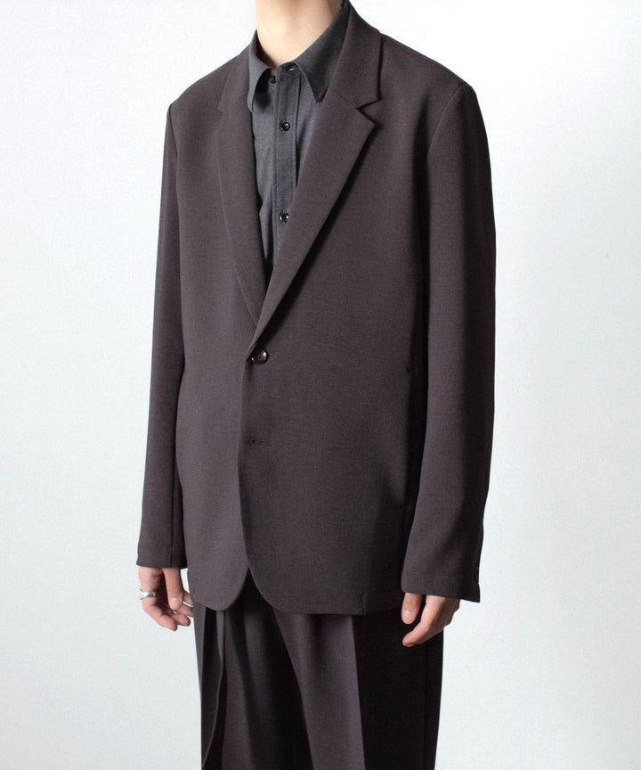 ATTACHMENT アタッチメントのPE STRETCH DOUBLE CLOTH 2B JKT - D.BROWNの公式通販サイトsession福岡セレクトショップ