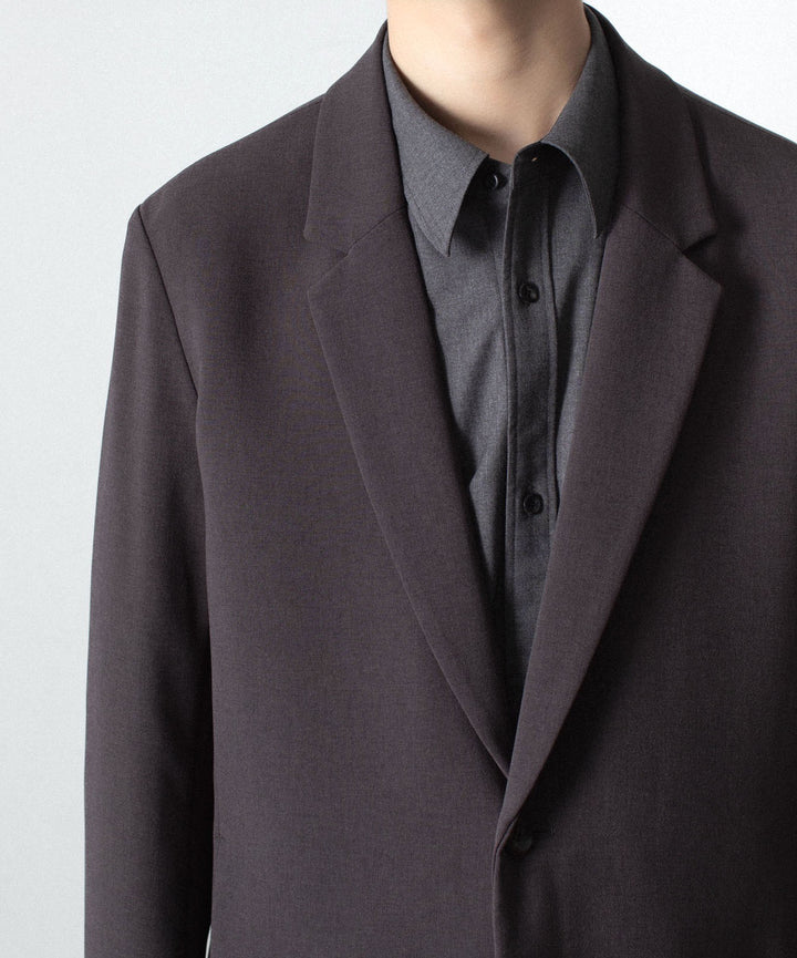 ATTACHMENT アタッチメントのPE STRETCH DOUBLE CLOTH 2B JKT - D.BROWNの公式通販サイトsession福岡セレクトショップ