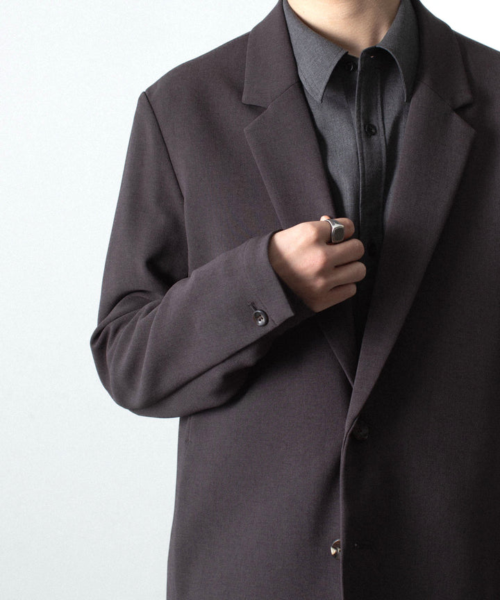 ATTACHMENT アタッチメントのPE STRETCH DOUBLE CLOTH 2B JKT - D.BROWNの公式通販サイトsession福岡セレクトショップ