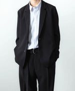 画像をギャラリービューアに読み込む, ATTACHMENT アタッチメントのPE STRETCH DOUBLE CLOTH 2B JKT - BLACKの公式通販サイトsession福岡セレクトショップ
