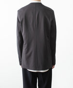 画像をギャラリービューアに読み込む, ATTACHMENT アタッチメントのCOTTON DOUBLE FACE COLLARLESS CARDIGAN - D.GRAYの公式通販サイトsession福岡セレクトショップ
