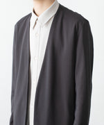 画像をギャラリービューアに読み込む, ATTACHMENT アタッチメントのCOTTON DOUBLE FACE COLLARLESS CARDIGAN - D.GRAYの公式通販サイトsession福岡セレクトショップ

