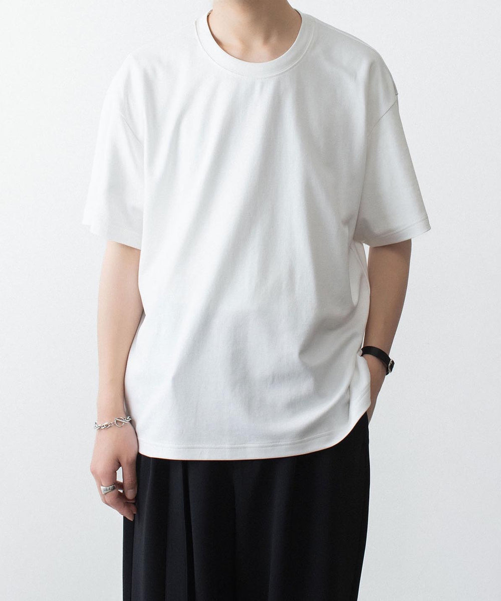 ATTACHMENT アタッチメントのCOTTON DOUBLE FACE OVERSIZED S/S TEE - WHITEの公式通販サイトsession福岡セレクトショップ
