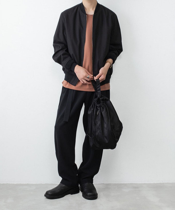 ATTACHMENT アタッチメントのCOTTON DOUBLE FACE OVERSIZED S/S TEE - BLACKの公式通販サイトsession福岡セレクトショップ