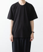 画像をギャラリービューアに読み込む, ATTACHMENT アタッチメントのCOTTON DOUBLE FACE OVERSIZED S/S TEE - BLACKの公式通販サイトsession福岡セレクトショップ
