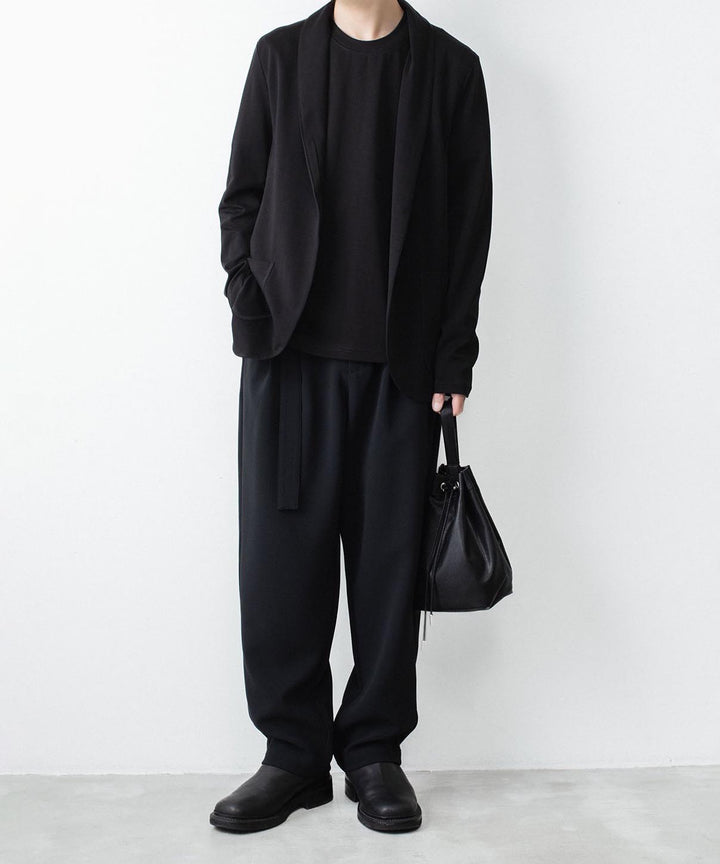 ATTACHMENT アタッチメントのCOTTON DOUBLE FACE OVERSIZED S/S TEE - BLACKの公式通販サイトsession福岡セレクトショップ