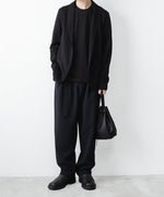 画像をギャラリービューアに読み込む, ATTACHMENT アタッチメントのCOTTON DOUBLE FACE OVERSIZED S/S TEE - BLACKの公式通販サイトsession福岡セレクトショップ
