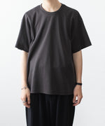 画像をギャラリービューアに読み込む, ATTACHMENT アタッチメントのCOTTON DOUBLE FACE OVERSIZED S/S TEE - D.GRAYの公式通販サイトsession福岡セレクトショップ
