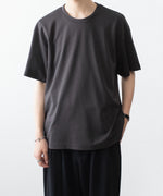 画像をギャラリービューアに読み込む, ATTACHMENT アタッチメントのCOTTON DOUBLE FACE OVERSIZED S/S TEE - D.GRAYの公式通販サイトsession福岡セレクトショップ
