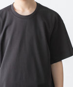 画像をギャラリービューアに読み込む, ATTACHMENT アタッチメントのCOTTON DOUBLE FACE OVERSIZED S/S TEE - D.GRAYの公式通販サイトsession福岡セレクトショップ
