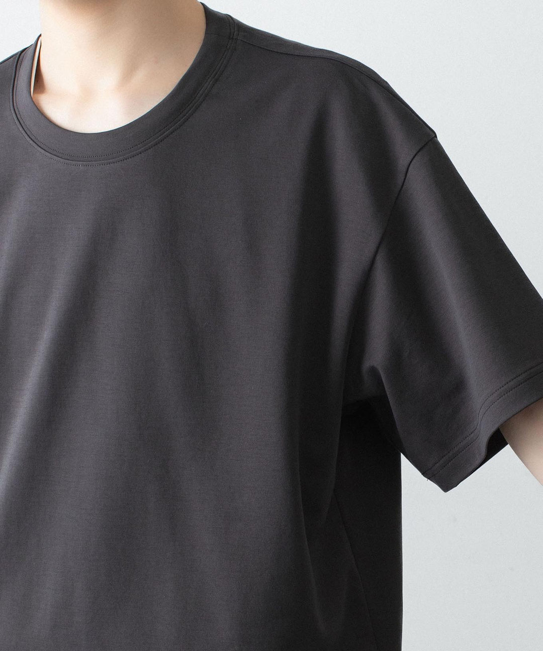 ATTACHMENT アタッチメントのCOTTON DOUBLE FACE OVERSIZED S/S TEE - D.GRAYの公式通販サイトsession福岡セレクトショップ