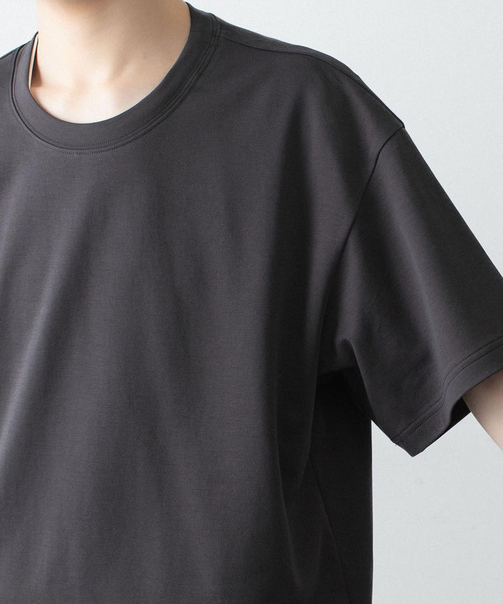 ATTACHMENT アタッチメントのCOTTON DOUBLE FACE OVERSIZED S/S TEE - D.GRAYの公式通販サイトsession福岡セレクトショップ