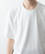 画像をギャラリービューアに読み込む, ATTACHMENT アタッチメントのCOTTON DOUBLE FACE OVERSIZED S/S TEE - WHITEの公式通販サイトsession福岡セレクトショップ

