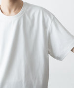 画像をギャラリービューアに読み込む, ATTACHMENT アタッチメントのCOTTON DOUBLE FACE OVERSIZED S/S TEE - WHITEの公式通販サイトsession福岡セレクトショップ
