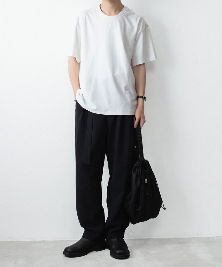 ATTACHMENT アタッチメントのCOTTON DOUBLE FACE OVERSIZED S/S TEE - WHITEの公式通販サイトsession福岡セレクトショップ